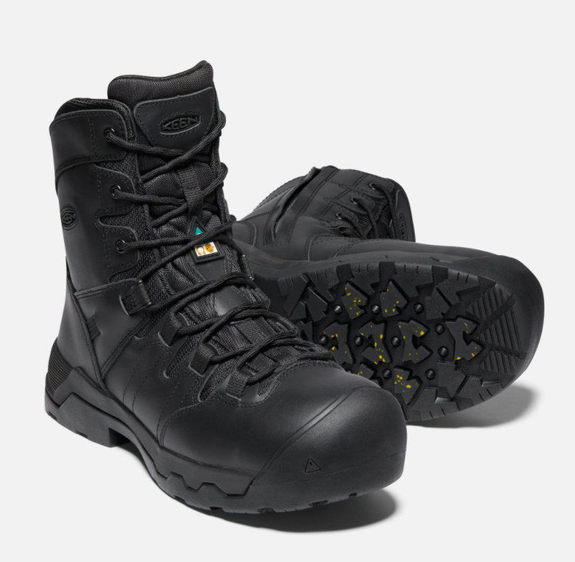 Keen CSA Oshawa+ 8" Side Zip Wp Noir 1022107