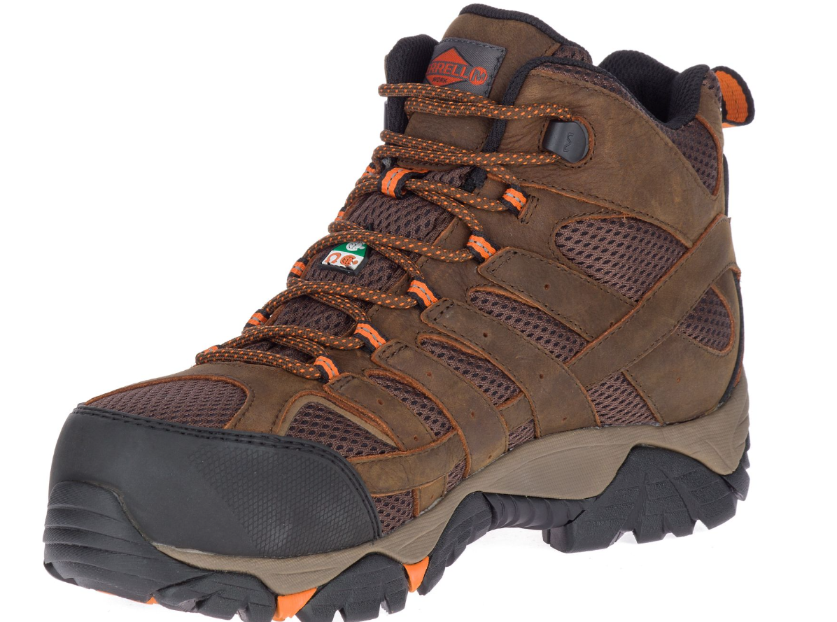 Moab Vertex Mid Waterproof CT CSA Wide Brown J19483W