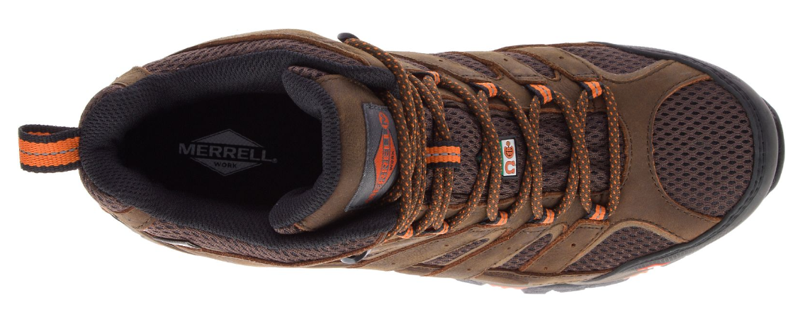 Moab Vertex Mid Waterproof CT CSA Wide Brown J19483W Chaussures 22