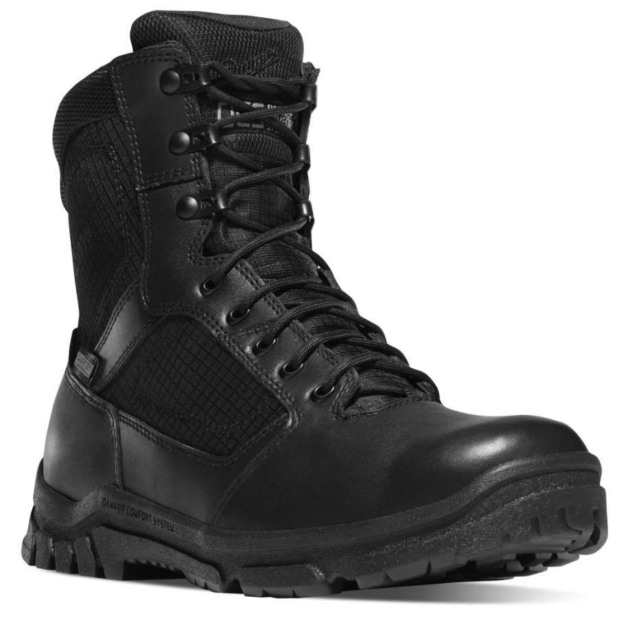 Danner Lookout 8" Side Zip Black 23824