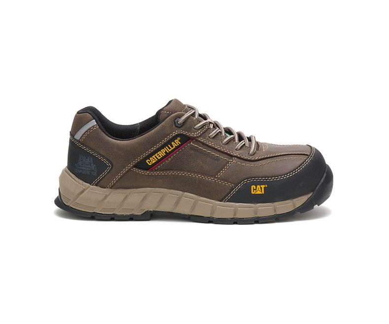 Caterpillar Streamline Leather P721642 Gris Foncé