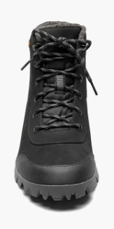 Bogs Arcata Leather Mid Mens Black 72909-001