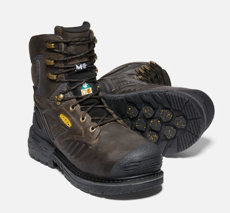 Keen CSA Philadelphia 8" Int. Met. Brown/Black 1022091