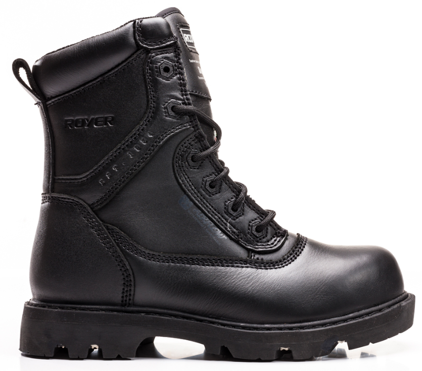 Royer Mother 8" Zip Black 8604FLX