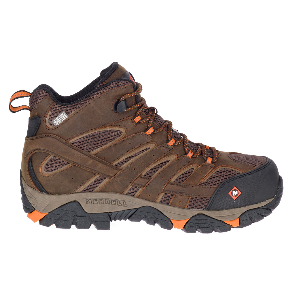 Moab Vertex Mid Waterproof CT CSA Wide Brown J19483W