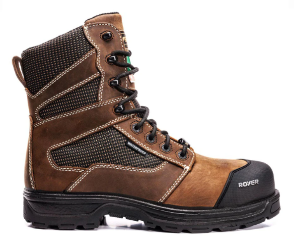 Royer Agility 8" Waterproof Brown 5725GT