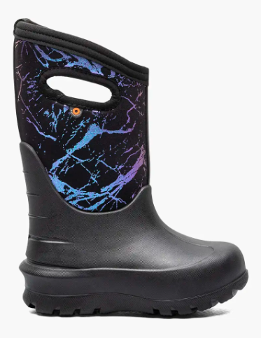 Bogs Neo Classic Mettalic Mountains Noir 72929-009