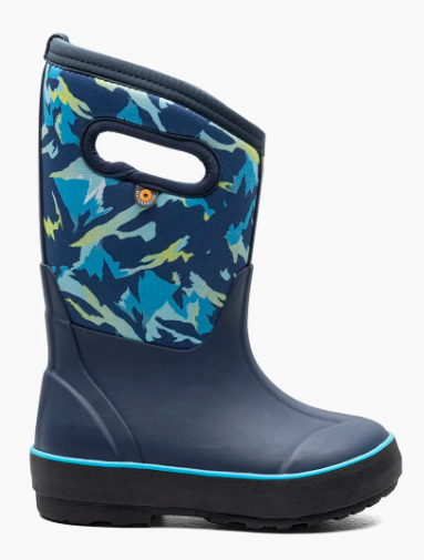 Bogs Classic II Winter Mountains Navy 72947-492